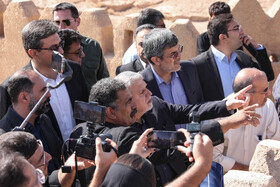 عکس/ سفر وزیر میراث فرهنگی، گردشگری و صنایع دستی به استان یزد