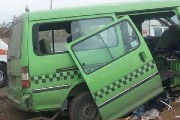 مصدومیت ۱۳ زائر ایرانی بر اثر واژگونی ون در عراق
