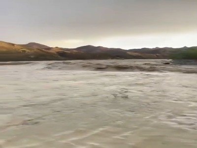 سیل عجیب تابستانه در بشاگرد