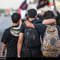عکس/ پیاده روی زائرین اربعین حسینی از بغداد به کربلا