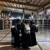 تردد روان زائران اربعین در شلمچه و چذابه؛ تمهیدات مناسب برای زائران