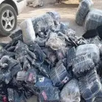 تعزیر قاچاقچی پوشاک در ارومیه
