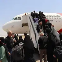 آغاز اعزام زائران اربعین از فرودگاه‌های شیراز و لامرد
