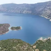 تصاویری از منطقه حفاظت‌شده دهانه آتشفشانی نمرود در ترکیه