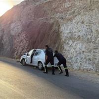 مصدومیت 5 زائر در تصادف پراید و رانا در ایلام/تلاش اورژانسی‌ها برای کاهش ترافیک