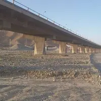 ساخت پل حرمک به طول ۱۸۹ متر در محور زابل - زاهدان