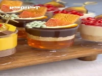 دسر رنگارنگ تک نفره؛ برای مهمانیها خیلی شیک است