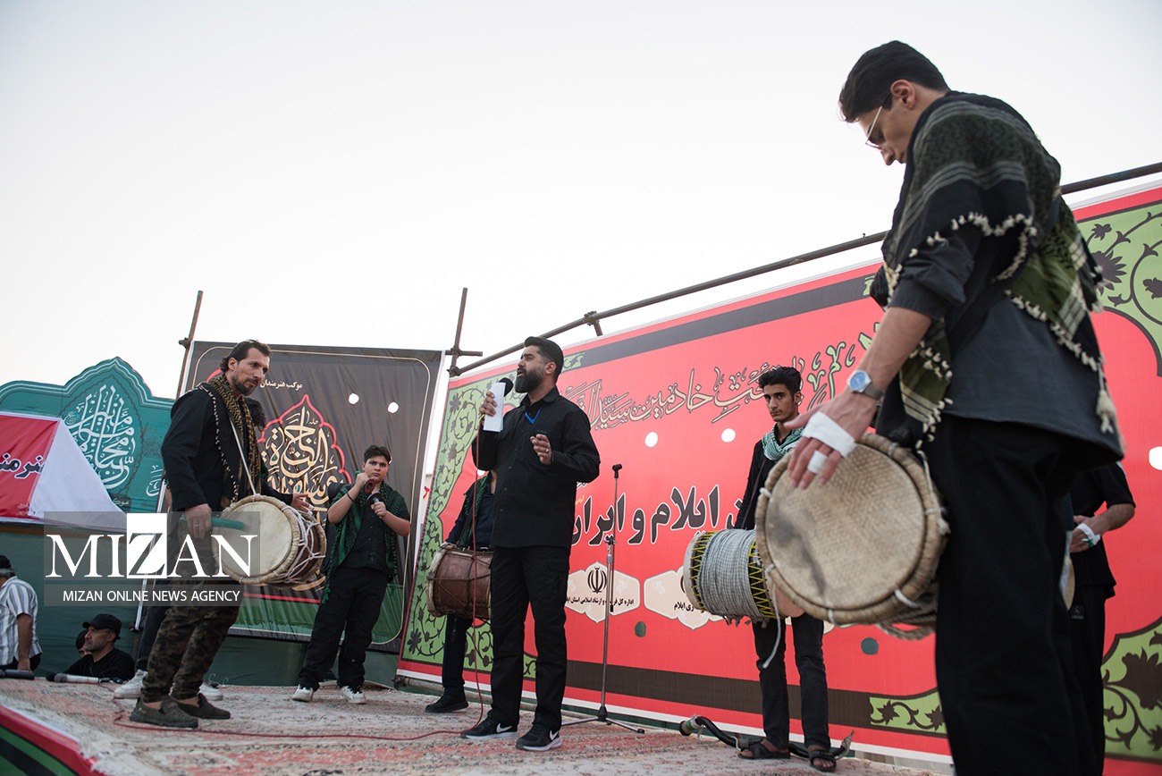 اقامت و پذیرایی زائران اربعین حسینی در موکب بنیاد مستضعفان
