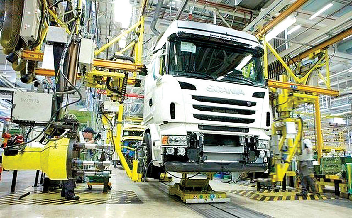 افت تولید خودروهای تجاری
