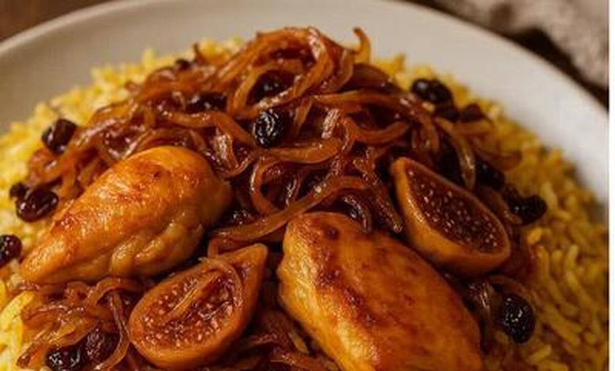 طرز تهیه انجیرپلو، یک غذای شیرین و خوشمزه