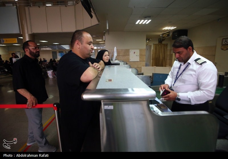 پرواز مسافران اربعین حسینی از فرودگاه همدان