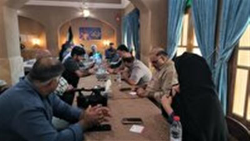 پلاتو هنری در مهریز ساخته میشود