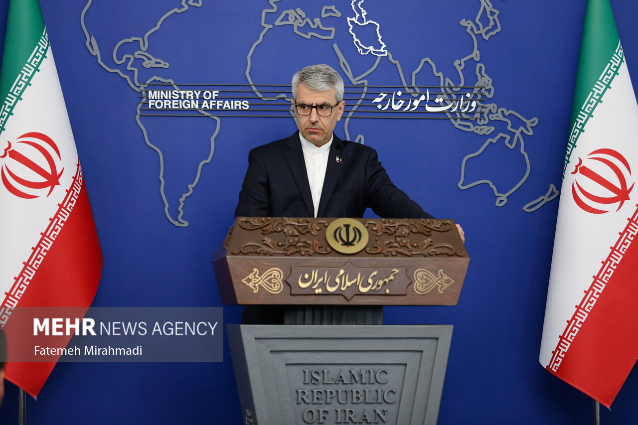 نشست خبری سخنگوی وزارت امور خارجه
