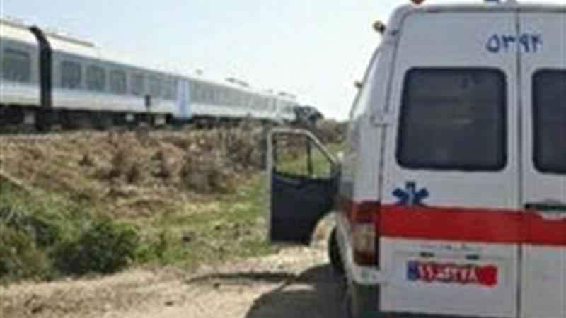 فوت یک زن در برخورد با قطار در استان مرکزی