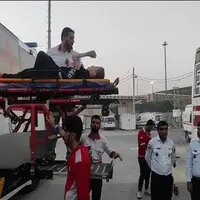 انتقال هفت زائر مصدوم از کربلا به مرز مهران