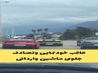 خودنمایی یک شوتی در برابر خودروهای وارداتی که منجر به ترکیدنش شد