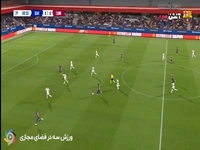 گل پنجم بارسلونا توسط یامال در دقیقه 48