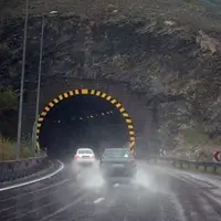 آغاز بارش‌ها در محورهای مواصلاتی مازندران