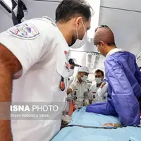 مصدوم شدن ۹ نفر در حادثه ترافیکی محور تردد زائران در خرمشهر