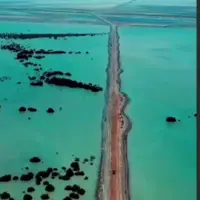 جاده رویایی بندزرک تا ساحل لوشیب شرق هرمزگان