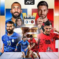طرح/ پوستر AFC برای سوپرجام فوتبال ایران  