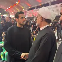 بازدید رایزن فرهنگی جمهوری اسلامی ایران در بغداد از موکب های اربعین  