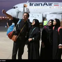 پرواز مسافران اربعین حسینی از فرودگاه همدان