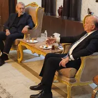 ملاقات علی لاریجانی با وزیر خارجه عراق در بغداد