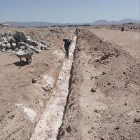 اتمام عملیات فونداسیون بازارچه صنایع‌دستی در روستای ملی گوهرسنگ خور
