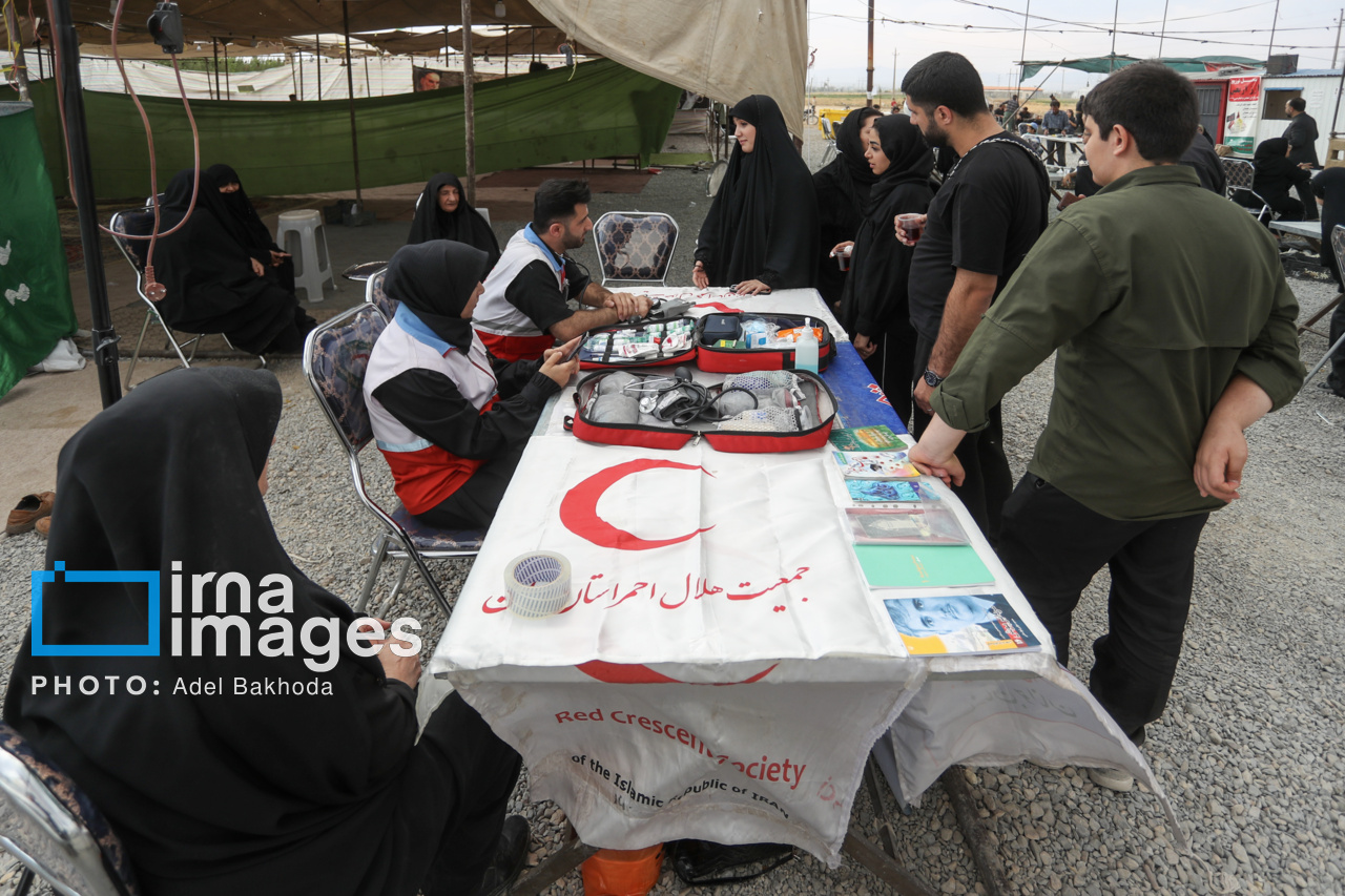 خدمت‌رسانی موکب‌های همدان به زائران