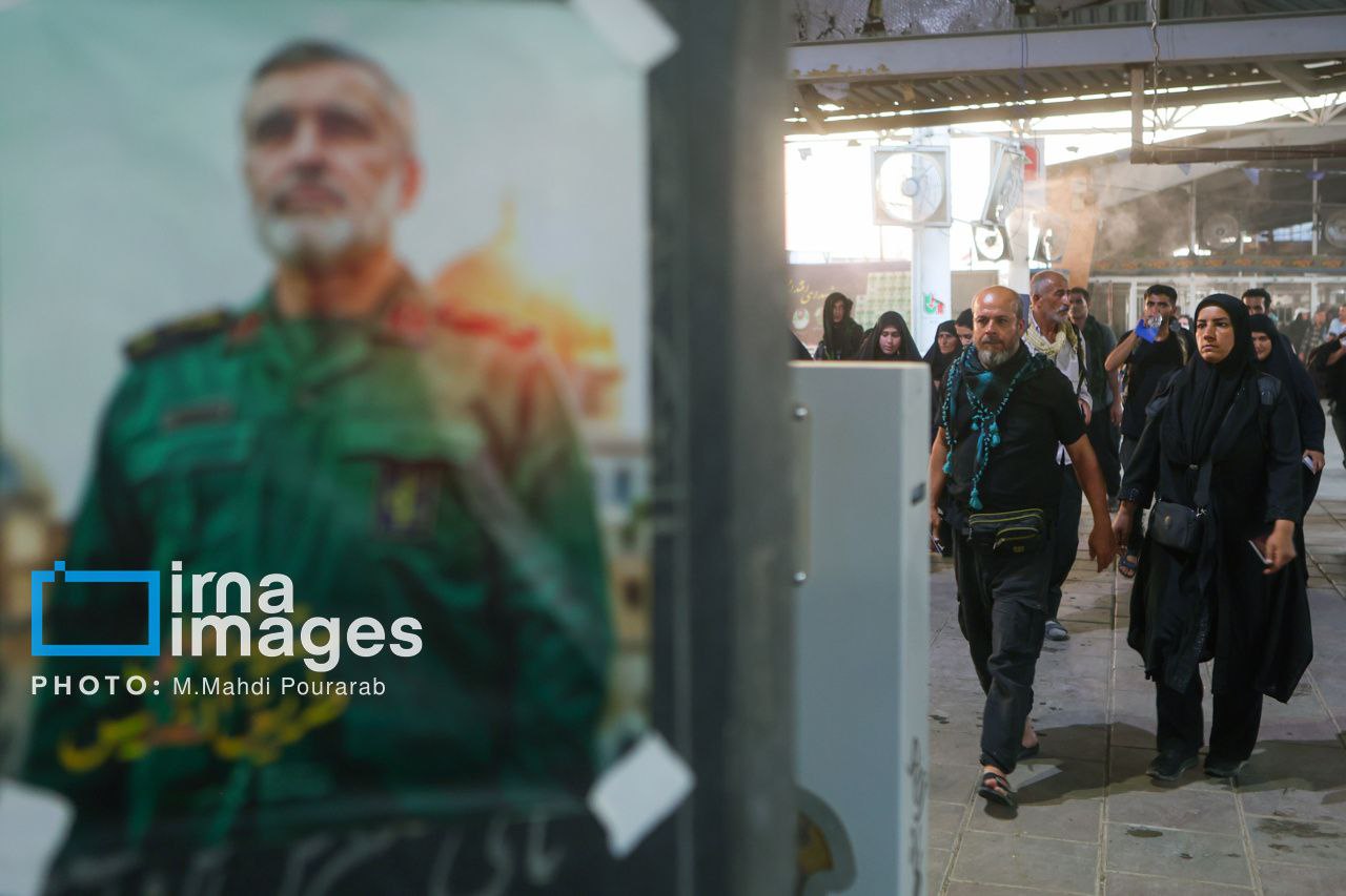 عکس/ ​​​​​​​زائران اربعین حسینی در پایانه مرزی مهران