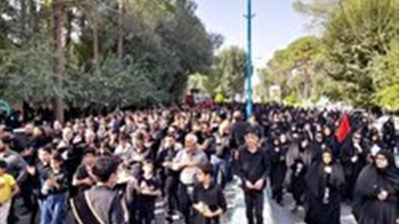مسیر‌های عزاداری اربعین حسینی در یزد