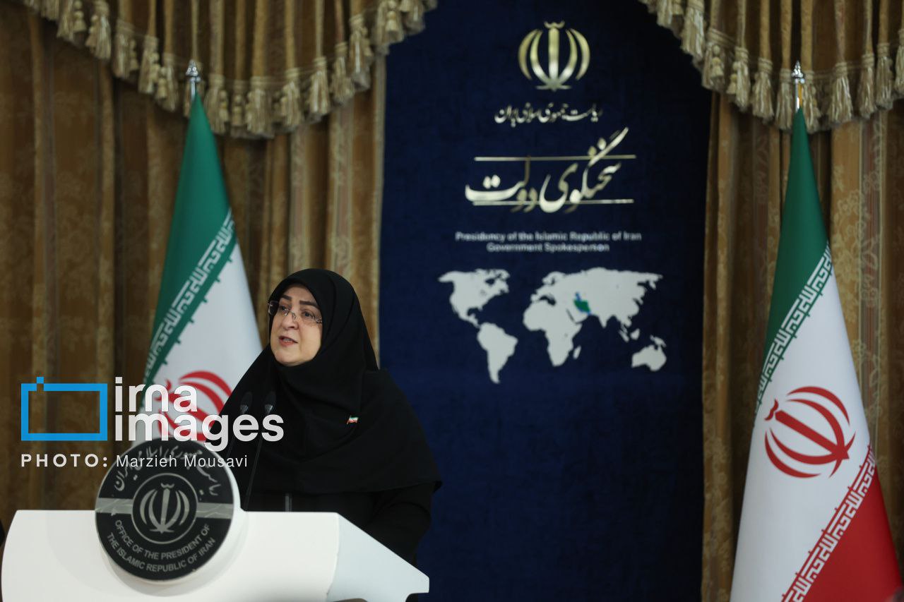 نشست خبری سخنگوی دولت 