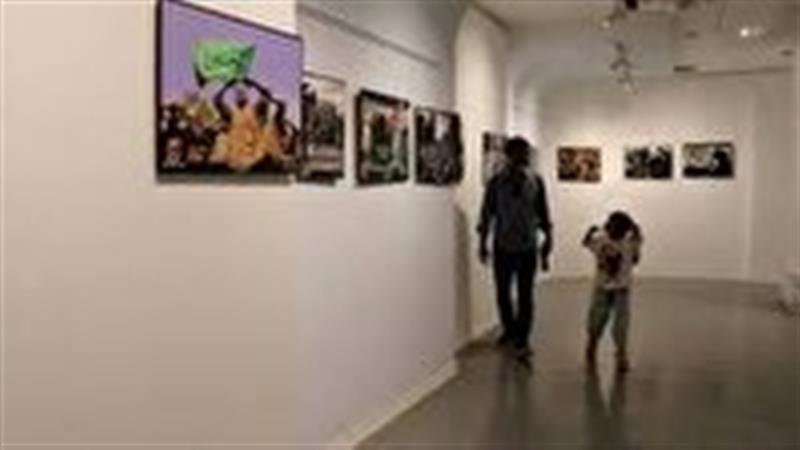 برپایی نمایشگاه قاب شیدایی در مرز باشماق