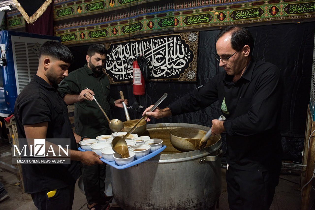 میزبانی حرم حضرت علی (ع) از زوار الحسین (ع)  
