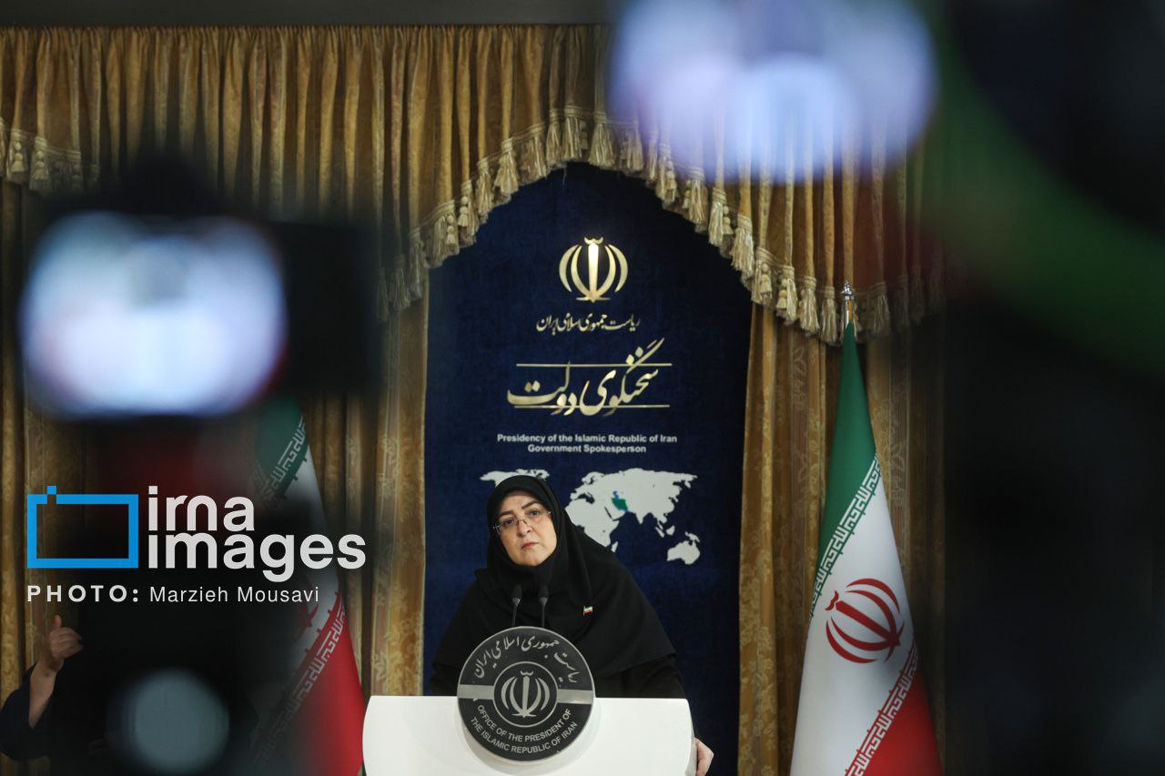 نشست خبری سخنگوی دولت 