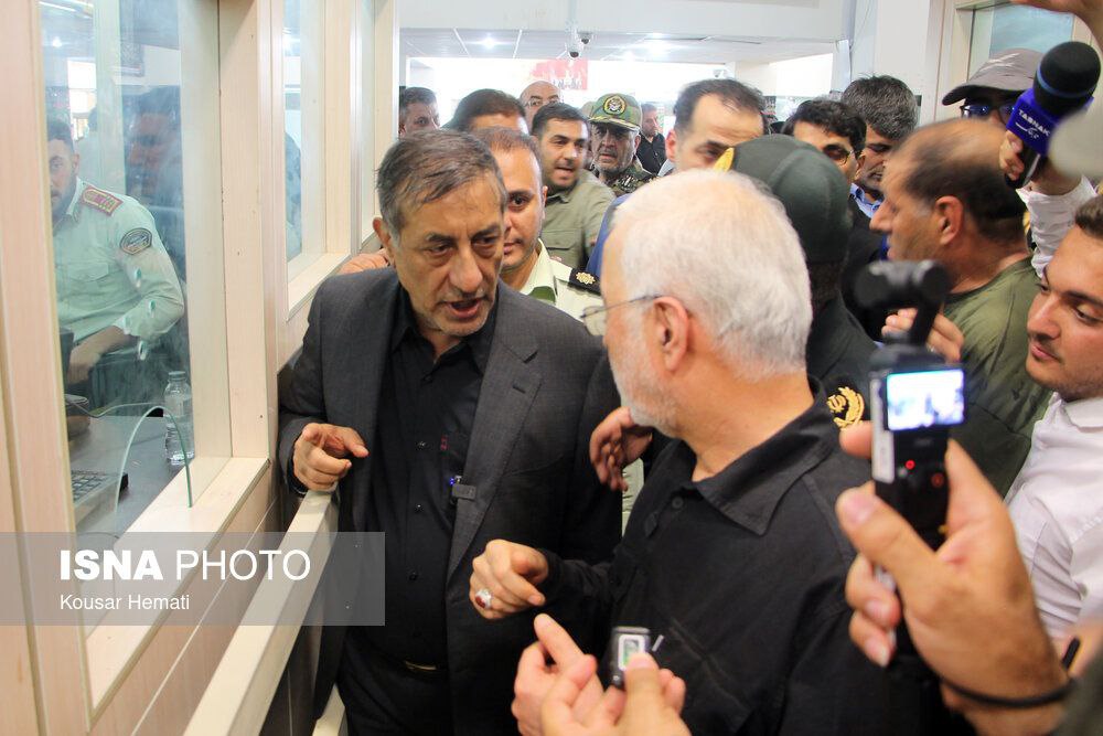 عکس/ حضور وزیر کشور و معاون اجرایی رئیس جمهور در مرز خسروی
