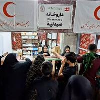 هلال احمر استان مرکزی ۹ هزار و ۲۹۳ ویزیت رایگان در کربلای معلی ارایه کرد
