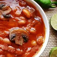 خوراک قارچ و لوبیا؛ یک طعم به یادماندنی