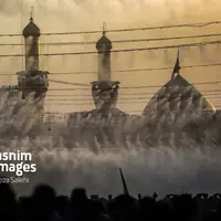 عکس/ حال‌و‌هوای بین الحرمین در آستانه اربعین  