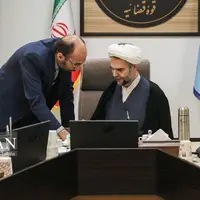 برگزاری آیین تودیع و معارفه معاون حقوقی و امور مجلس دستگاه قضا