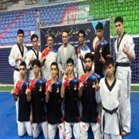 درخشش پسرانِ رزمی کار سمنان در مسابقات قهرمانی تکواندو