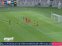 کاشته دیدنی کاوه رضایی که با واکنش استثنایی دروازه‌بان حریف راهی کرنر شد