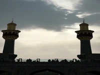 حال و هوای حرم مطهر علوی در آستانه اربعین 