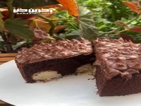 ترکیب شکلات و نارگیل میشه این کیک جذاب