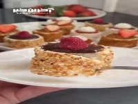 یک دسر لطیف و خوش طعم اشتهات رو باز میکنه