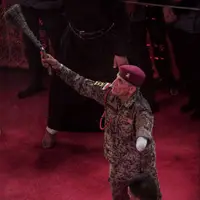 قابی منقلب کننده از عزاداری نظامی عراقی در حرم امام حسین(ع)