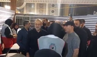 بازدید لاریجانی از مواکب خدمات رسان به زائرین در کاظمین