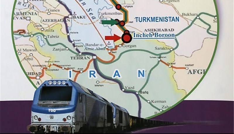 توافق ایران و ترکمنستان برای ساخت ۲ خط جدید ریلی