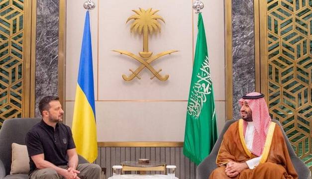 بن‌سلمان و زلنسکی تحولات اوکراین را بررسی کردند